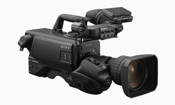 Image of the Sony HDC-5500 4K/HD live broadcast and studio camera