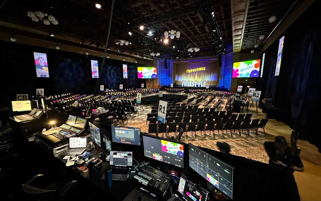 Event internet for livestreams and hybrid events