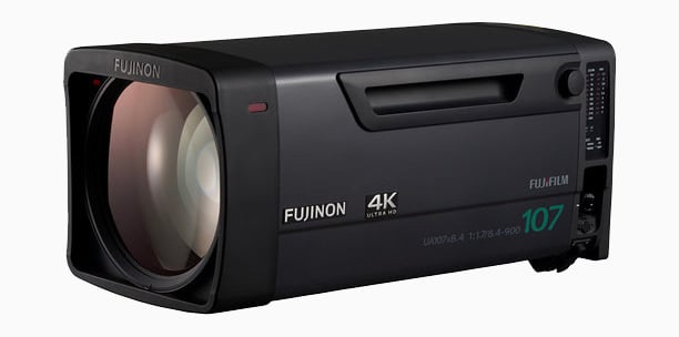 Image of the Fujinon UA107X8.4 Box-Type 4K Lens
