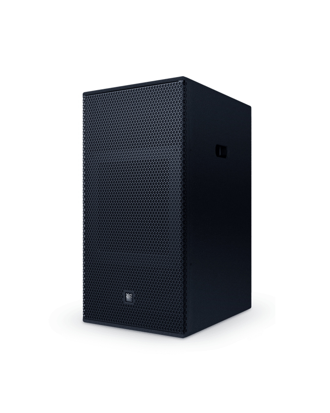 Meyer Sound ULTRA-X80 point source loudspeaker used for corporate event audio systems.